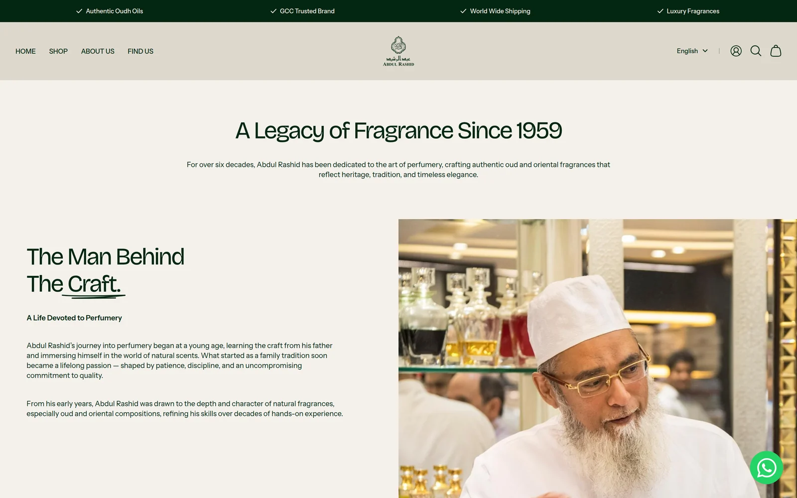 Abdul Rashid heritage page