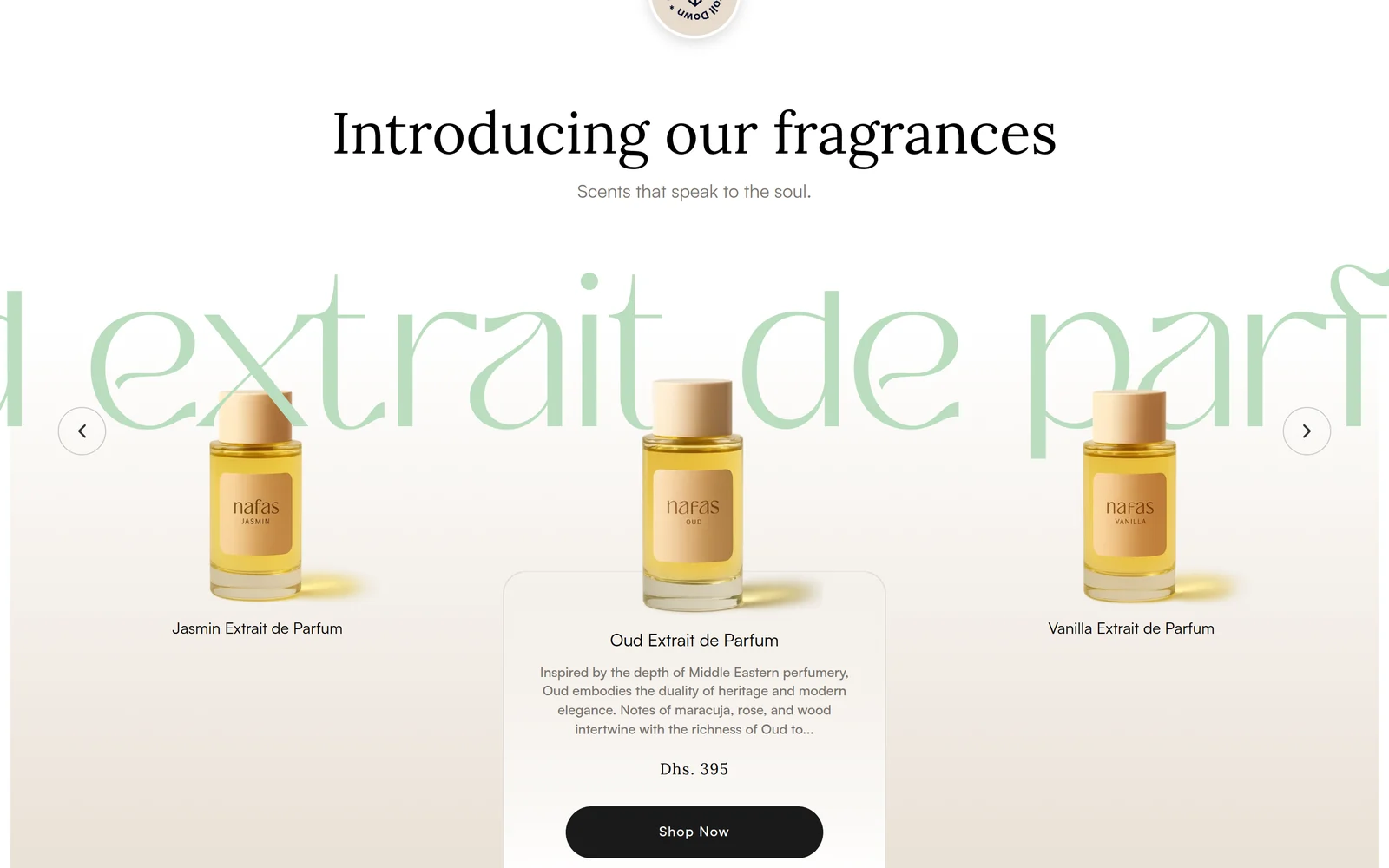 Nafas fragrance collection