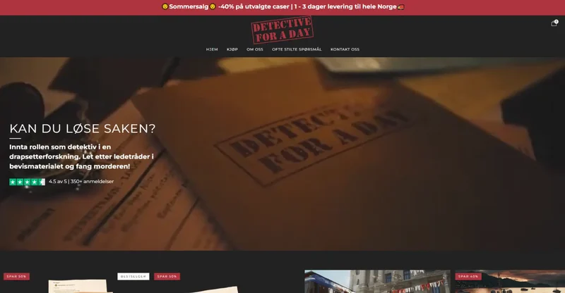 Detective For a Day — original project image