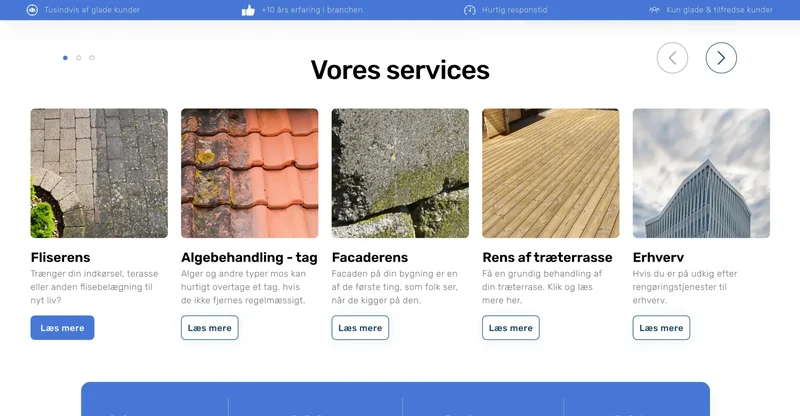Din Service Hjælp — original project image