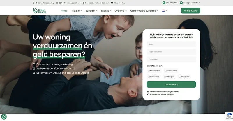 Greenisolatie — original project image